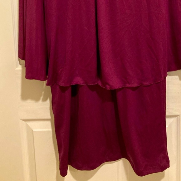 New Koh Koh Women’s Midi Dress Purple Sz. XL NWT - Picture 9 of 13